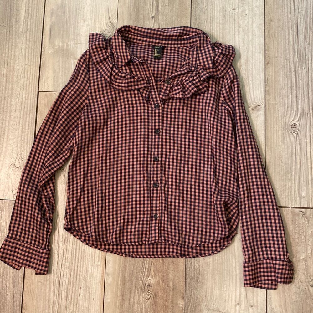 Forever 21 Casual Button Up Size Large